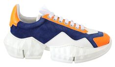 Step into high-end sophistication with our Electric Blue and Orange Sneakers, blending luxury with sporty style. These shoes are the epitome of fashion-meets-function, showcasing a sleek design. Each pair comes with its original tags, a protective dust bag, and is elegantly encased in its shoe box. Embrace the impeccable craftsmanship and iconic design synonymous with the esteemed Jimmy Choo brand.
Material: Stretch Mesh/Leather Mix
Color: Electric Blue/Orange
Country of Origin: IT Jimmy Choo Sneakers, Orange Sneakers, Blue Orange White, Style Sportif, Sneaker Games, Orange Leather, Sneakers Blue, Blue And Orange, Jimmy Choo Shoes