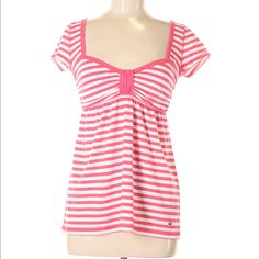 Medium Hollister Top, Pink And White Stripes, Sweetheart Neckline. New Without Tags. No Rips, Tears, Or Stains. Smoke Free, Pet Friendly Home. Bundle Multiple Items From My Closet To Save On Shipping Costs. I Consider All Reasonable Offers. 23.5” Chest 29” Length Striped Top Outfit, Kawaii Outfit Ideas, 2000s Clothes, 2000s Outfits, 2000s Fashion Outfits, Gorgeous Clothes, Pink And White Stripes, Really Cute Outfits, Hollister Tops