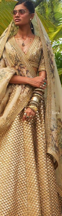 Sabyasachi Wedding Lehngas, Indian Trends, Gold Outfits, Bridal Wardrobe, Desi Wear, Fitness Outfits, Tarun Tahiliani