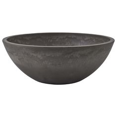 a black bowl on a white background