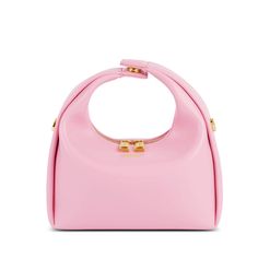 Fashion Keywords, Pink Bags, Hand Bags For Women, Chic Crossbody Bag, Pockets Fashion, Vegan Handbags, Pola Gelang, Golden Chain, Fancy Bags