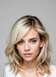 40 Chic Angled Bob Haircuts – The Right Hairstyles Haircut Bobs, Hair Long Blonde, Dark Brown Hair With Highlights, Hairstyle Bob, Hair Bobs, Bobbed Hair, 60 Hairstyles, Blonde Bangs