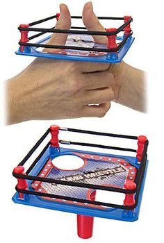 Thumb Wrestle Game Boxing Ring | poptoptoys. Lucha Libre Party, Boxing Party, Wrestling Birthday Parties, Harry Potter Party Games, Wrestling Birthday, Wrestling Party, Wwe Birthday Party