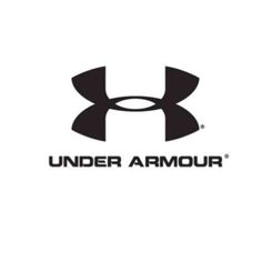 the under armour logo on a white background