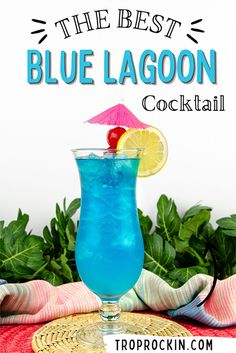 the best blue lagoon cocktail recipe