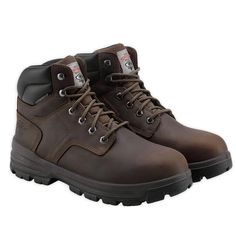 Herman Survivors Men's Boulder Waterproof 6" Steel Toe Work Boots New With Box Size 10 Our Men's Boulder 6" Steel Toe Work Boot Is A Quality Pair Of Work Boots That Is Warm, A Comfort Fit, And Is Constructed To Head Straight To The Demanding Conditions Of Your Workplace. It Has A Standard 6” Height And Comes In Full Grain Nubuck Leather Upper. Rugged Waterproof Ankle-high Work Boots, Weatherproof Plain Toe Work Boots For Outdoor Work, Rugged Slip-resistant Ankle Waterproof Boots, Rugged Slip-resistant Ankle Hiking Boots, Rugged Weatherproof Ankle Work Boots, Rugged Waterproof Slip-resistant Ankle Boots, Plain Toe Safety Work Boots, Weatherproof Ankle Work Boots For Outdoor, Weatherproof Lace-up Work Boots For Outdoor Work