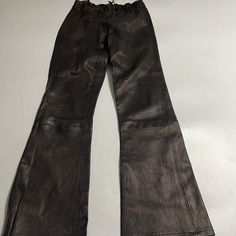 J Brand Womens Washable Lamb Leather Black Crop Pants Sz S Actual 22x26 NWT $1070 Condition: New with Tags Retail:  $1070 ***Feature Washable Leather Color: Black Size: Women's Small - hand measured waist laying flat 11" / Inseam 26" Material: Dyed Stretched Lamb Leather Waist: Elastic Black Crop Pants, Black Cropped Pants, Crop Pants, Small Hands, Black Crop, J Brand, Cropped Pants, Black Jeans, Women Accessories