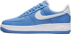 Sporty Blue Nike Air Force 1 For Light Sports, Light Blue Nike Air Force 1 Low-top For Sports, Casual Blue Nike Air Force 1, Blue Nike Air Force 1 For Streetwear, Blue Nike Air Force 1 Casual Sports Shoes, Nike Air Force 1 Blue For Sports, Nike Air Force 1 Blue Sports Shoes, Nike Air Force 1 07, Nike Air Force 1 Low