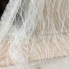 Luxury 3D heavily Beaded flower Tulle Embroidery Lace Fabric, Retro Couture Dress Bridal Gown Wedding Lace by Yard Haute Couture 3D flower lace fabric for wedding DIY , with tone of seed pearls and clear sequins graceful ivory in color Price is for one yard ,more buying will be cut as one piece Haute couture bridal wedding gown fabric, ideal for wedding dress,bridal gown, haute couture fabric, runway fabric, vintage style costumes . my shop link: http://www.etsy.com/shop/lacetime --------------- Gown Haute Couture, Sparkle Graphic, Haute Couture Bridal, Gown Costume, Flower Tulle, Haute Couture Fabric, Couture Fabric, Tulle Embroidery, Beaded Lace Fabric