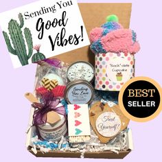 the best seller gift box for someone's good vibes is on sale now