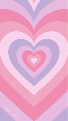 an image of a heart pattern in shades of pink and purple