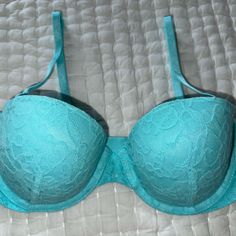 Victorias Secret Pushup, Light Blue/Aqua, 34b Multi Way Bra Is No Tags Attached, But Is Brand New. Victoria's Secret Blue Underwire Bra, Light Blue Underwire Bra With Padded Cups, Victoria's Secret Blue Push-up Bra, Light Blue Push-up Bra, Light Blue Summer Bra, Victoria's Secret Blue Bra With Padded Cups, Blue Padded Cup Bra By Victoria's Secret, Victoria's Secret Padded Blue Bra, Victoria's Secret Blue Padded Bra