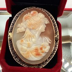 Amazing Estate 14k Filagree Carved Shell  1960's Naturally aged 14k Yellow Gold Filigree Mounting This Amazing Cameo measures 52 x 42mm Can be worn as  both pin/brooch or Pendant on a chain This IS A BEAUTIFUL Cameo ! In Excellent Vintage Condition Heirloom Cameo Brooch For Wedding, Antique White Brooch For Formal Occasions, Heirloom Cameo Wedding Brooch, Heirloom Cameo Brooches For Weddings, Antique White Formal Brooch, Classic Cameo Brooches For Wedding, Vintage Intaglio Brooches For Anniversary, Antique Cameo Brooches For Wedding, White Cameo Brooch For Wedding