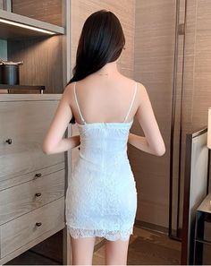 Season: Spring,Summer,Autumn,WinterSize:S,M,L,XLS:_Bust:76cm,Waist:64cm_, Length:78cmM:_Bust:80cm,Waist:68cm_,_Length:79cmL:_Bust:84cm,Waist:72cm_,_Length:80cm XL:_Bust:88cm,Waist:76cm_,_Length:81cm Color:White,Black Dress Length:ShortOccasion: Daily,Party,BeachFabric:Polyester,LacePackage Contents: 1* Dress, without Accessorie Elegant Spaghetti Straps Mini Dress For Banquet, Summer Backless Mini Dress For Banquets, Fitted Mini Dress With Spaghetti Straps For Banquet, Fitted Spaghetti Strap Mini Dress For Banquet, Summer Banquet Mini Dress, Fitted V-neck Mini Dress For Banquet, Summer Bodycon Mini Dress For Banquet, Summer Mini Dress For Banquet, V-neck Mini Dress For Banquet