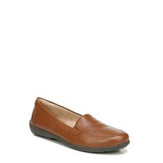 Classic versatility. A cushy padded footbed makes this refined loafer from SOUL Naturalizer a must-have for your professional and casual attire. Inspired by the way you live. Workwear Slip-ons With Arch Support, Classic Slip-on Flats With Arch Support, Comfortable Workwear Slip-ons With Arch Support, Leather Slip-ons With Arch Support For Work, Classic Slip-ons With Arch Support And Flat Heel, Modern Workwear Slip-ons With Ortholite Insole, Business Casual Slip-ons With Removable Insole For Fall, Synthetic Loafers With Arch Support For Work, Classic Slip-ons With Arch Support For Work