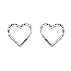 PRICES MAY VARY. High Quality Material: These minimalist heart hoop earrings are made of S925 sterling silver, not just the posts, but the entire body of the earrings is made of sterling silver. Sensitive ears can also be worn with confidence, without causing allergies or turning skin green. Earring Parameters: The size of these heart hoop earrings is 0.59*0.62”/15*16mm and the weight of this pair of earrings is 1.80g/pair. S925 stamped. Fashion Style: These earrings are heart shape hoop earring Small Silver Earrings, Green Earring, Sterling Silver Heart Earrings, Sleeper Earrings, Silver Heart Earrings, Heart Hoop Earrings, Earrings Hoop, Huggie Earrings, Small Earrings