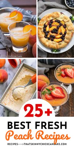 the 25 best fresh peach recipes