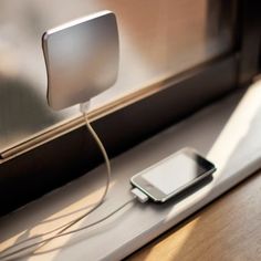 the window solar charger, $ 50 is on display in an instagram post