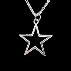 Necklace 1, 2, 3 and 4 Made out of stainless steel chain with a star charm Necklace 5 and 6 made out of stainless steel ballchain with a star charm Necklace 7 and 8 made out of a bronze necklace with a star charm Silver Star-shaped Metal Necklace, Trendy Star-shaped Metal Charm Necklaces, Trendy Silver Star Necklace, Star-shaped Metal Necklaces As Gift, Star-shaped Metal Necklaces For Gifts, Star-shaped Metal Necklace As Gift, Silver Star Charm Necklace With Clavicle Chain, Star-shaped Metal Necklace Gift, Metal Star Charm Necklace In Star Shape