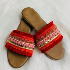 Boho Style Sandal With Tassel