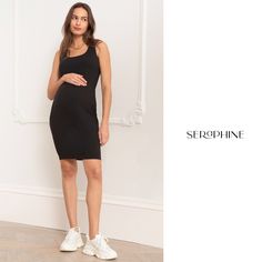 Seraphine's knee-length bodycon-style dress combines practicality with style thanks to its convenient nursing features, made to see you through pregnancy and beyond. Fitted Knee-length Maternity Dress, Bodycon Style, Nursing Dress, Bodycon Fashion, Knee Length Dress, Style Dress, See You, Nursing, Dress Length