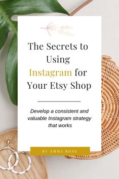 the secrets to using instagram for your etsy shop