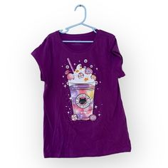 The Children’s Place Halloween T Shirt Brand New With Tags Size: 10/12 Color: Purple Material: Cotton Short Sleeves Crew Neck Glow In The Dark Design Universal Shirts, Tie Dye Heart, Dark Design, Purple Halloween, Halloween Graphic, Tie Dye Crop Top, Heart Sweatshirt, Boys Graphic Tee, Girls Graphic Tee