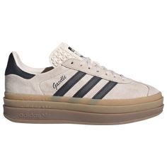 Looks Adidas, Adidas Gazelle Bold, Gazelle Bold, Adidas Originals Gazelle, Shoe Inspo, Black Gums, Swag Shoes, Grey Adidas, Adidas Gazelle