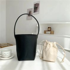 Length :16cm width :11cm height :21.5cm Beige Bucket Shoulder Bag Gift, Beige Bucket Shoulder Bag As Gift, Cream Bucket Bag As Gift, Beige Bucket Bag With Detachable Handle As Gift, Beige Bucket Bag For Gift, Fashion Office, Bucket Bags, Underarm Bag, Office Lady