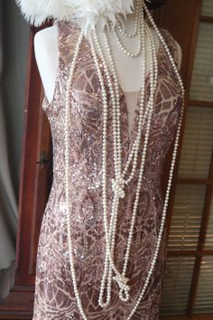 1920s pale pink sequin beaded gown with remarkable art deco inspired style beadwork! Wedding dress. evening gown reception dress, new years eve? Accessories not included but available. Many more pics on fb: https://www.facebook.com/media/set/?vanity=RetroVintageWeddings1920s1930s&set=a.3265739783522042 Glamorous Fitted Flapper Dress For Wedding, Elegant Floor-length Flapper Dress For Gala, Embellished Flapper Wedding Dress, Fitted Gatsby Sequin Dress For Wedding, Gatsby Style Sequined Wedding Evening Dress, Gatsby Style Sequin Evening Dress For Wedding, Beaded Fitted Flapper Dress For Wedding, Wedding Sequin Flapper Dress, Gatsby Style Fitted Wedding Evening Dress