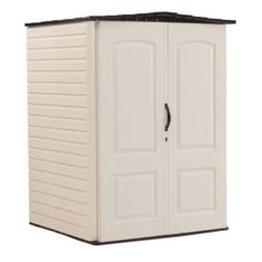 Rubbermaid 5FT X 6ft Vertical Shed Kit - Large Small Shed Storage, Rubbermaid Storage Shed, Rubbermaid Shed, Rubbermaid Storage, Small Shed, Resin Sheds, Shed Floor, Resin Storage, Plastic Sheds