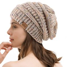 PRICES MAY VARY. FULL PROTECTION: Being made of knitting yarn, our beanie hat is going to protect your from the cold winter. It is well extendible to offer full coverage of your head. COMFORTABLE TO WEAR: This winter warm hat is made of high quality materials and well designed to fit you. With adjustable rubber band built inside perfect adjustability is available. ELEGANT DESIGN: Specially designed for both men and women. The hat with fashionable knitting pattern provide you both warm and trendy Slouchy Beanie Hat, Cable Knit Hat, Crochet Beanie Hat, Beanie Hats For Women, Hand Crafts, Hat For Men, Hustle Ideas, Hat For Women, Slouchy Beanie