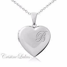 "Owe this beautiful heart locket necklace and personalize it with your single Initial in pretty script font. Insert 2 photos for for lifetime memories. Perfect gift for birthday, mother's day, graduation, Christmas and etc. Metal * Sterling Silver * Sterling Silver with Yellow gold overlay * Sterling Silver with Rose gold overlay Locket size options: 1. 1/2\" 2. 3/4\" 3. 1\" locket shape: Heart Chain: standard 18 link chain (message us if you need shorter or longer chain) -------How to personali Personalized Double Heart Locket Necklace For Memorial, Personalized Open Heart Locket Necklace For Memorial, Classic Personalized Heart Necklace For Wedding, Personalized Classic Heart Necklace For Wedding, Personalized Open Heart Locket Necklace Keepsake, Personalized Open Heart Locket Necklace For Anniversary, Personalized Open Heart Locket Necklace For Weddings, Personalized Open Heart Locket Necklace For Keepsake, Classic Personalized Heart Necklace