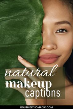 Find the best natural makeup captions for Instagram that are cute, funny or short. Perfect for that nude face look. Caption For Eye Makeup, Natural Makeup Quotes, Makeup Captions Instagram Short, Makeup Page Captions, Ig Captions Makeup, Makeup Post Captions, Makeup Captions Instagram, Captions Instagram Short, Makeup Captions