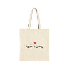 This 100% cotton bag comes in one size - 15" x 16"- perfect for everyday wear. While the canvas material will show off your designs in great colors, it's durable and will last for years. The bag features 20" handles (made from the same canvas), making it easy to carry even with a week's worth of shopping. .: 100% cotton canvas .: Heavy fabric (12 oz/yd² (406.9 g/m .: Sewn-in label .: Available in natural and black colors New York Tote Bag, New York Tote, New York Canvas, Canvas Making, Canvas Tote Bag, Cotton Bag, Sew-in Labels, Canvas Material, Heavy Fabric