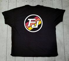 FJ TEQ-Style Tee Shirt with Vintage Stripes Sporty Black Tops With Heat Transfer Vinyl, Black T-shirt With Heat Transfer Vinyl Band Merch, Vintage Stripes, Retro Stripes, Fj Cruiser, Catch Phrase, Clothing Logo, Logo Tees, Fashion Tees