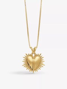 Gold-tone Heart Pendant Necklace, Gold Plated Heart Necklace With Chain, Gold-tone Heart Pendant Necklaces, Gold-tone Heart Necklace With Adjustable Chain, Gold-tone Heart Pendant Necklace With Adjustable Chain, Chic Gold Plated Heart Jewelry, Chic Heart-shaped Gold Plated Jewelry, Chic Heart-shaped Gold-plated Jewelry, Yellow Gold Plated Heart Pendant Necklace