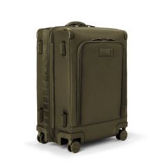 By looking at capacity, maneuverability, and durability, the designers here at Dagne Dover perfected this smaller dark green checked luggage to fit the needs of everyone. Green Luggage With Sleeve For Business Trips, Modern Green Luggage With Sleeve, Dagne Dover, Checked Luggage, You Bag, Dark Green, Sydney, Green