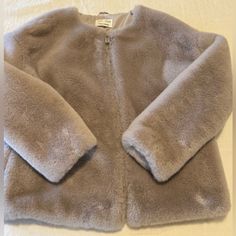 *Brand New, Worn Once, No Flaws *Faux Furt *Kids Xl Fits Like A Size Xs-Small Women’s *Spacious And Sooo Warm *Boxy Fit - Supposed To Be That Way *Has Hidden Pockets On The Side *Zippers Close - No Buttons Casual Zara Outerwear With Faux Fur Lining, Zara Long Sleeve Outerwear With Faux Fur Lining, Zara Spring Outerwear With Faux Fur Lining, Zara Long Sleeve Fur Coat For Spring, Grey Fur Jacket, Grey Fur, Small Women, Teddy Jacket, Zara Jackets