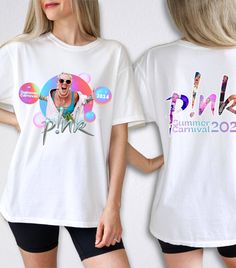 Comfort Colors®, P!nk Summer Carnival 2024, Trustfall Album Tee, Pink Singer Tour, Music Festival Shirt, Concert Apparel, Pink Tour Shirt  IMPORTANT: YOUR CUSTOM REQUEST: If you would like to add any name, slogan, or custom word to your order, you should also add the "Custom Print" item from the link below to your cart and place your order. Thank you for your understanding. CUSTOM PRINT LINK: https://www.etsy.com/de-en/listing/1716440023/custom-print-t-shirt-comfort?click_key=f0b843cfb6f65bf6012 Summer Concert T-shirt With Logo Print, Logo Print T-shirt For Summer Concerts, Summer Graphic Design Tops For Fan Merchandise, Pink Graphic Design Top For Fans, Pink Tops For Spring Music Festival, Pink Band Merch T-shirt With Custom Print, White Sublimation Print Top For Music Festival, Sublimation Print Tops For Summer Concert, Summer Tops With Sublimation Print For Concerts