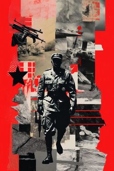 War collage military poster. | free image by rawpixel.com / artistiya manadee Ww3 Art, Army Poster Design, History Collage, Army Man, English Project, Army Poster, Military Poster, Recruitment Poster, History Posters