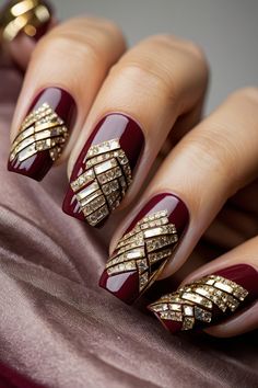 Transform your nails into works of art with these easy yet elegant rhinestone nail designs. Whether you prefer subtle sophistication or bold bling, there's a style here for every nail enthusiast. Dive into the world of rhinestone nail art and get ready to dazzle! #NailDesigns #SparkleOn