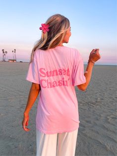 ☀ Sizing: Model is wearing a size Large for an oversized fit. She is 5"3 117 lbs and has a 34C chest. If she did not wear an oversized fit she would wear a size Medium. ☀ Quality: at Sunkissedcoconut our brand believes in using the best materials to create our designs. We use luxury paint, ink, & thread to make our Sunkissed Coconut, Luxury Paints, Loose Pigments, Logo Set, Logo Collection, Comfort Colors Tee, Twill Tape, Quality Clothing, Vintage Looks