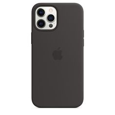 the back of an iphone 11 pro phone case in dark grey with two cameras on it