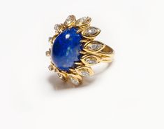 Vintage Gold Lapis Diamond Ring Rings Antique, Genuine Love, Buy Vintage, Antique Vintage, The Vintage, Vintage Gold, Vintage Rings, Semiprecious Stones, Antique Jewelry