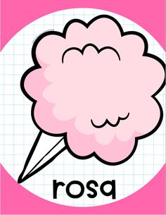 a pink sticker with the word rosq in it's middle corner