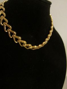 Fashion gold toned chain necklace measuring 16" from end to end and ready for wear with a sturdy clasp Formal Gold-tone Snake Chain Necklace, Gold Chain Necklace, 16 Inch For Formal Occasions, Gold Chain Choker Necklace For Formal Occasions, Gold Formal Choker Chain Necklace, Gold-tone Metal Chain Necklace For Formal Occasions, Yellow Gold Costume Jewelry Chain Necklace, Formal Gold-tone Metal Chain Necklace, Formal Gold Chain Necklace, Gold Chain Link Costume Necklace