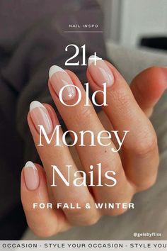 Searching for elegant old money nail ideas for fall and winter 2024? Quiet luxury nails are a top nail trend in 2024, and we’re sharing chic, simple nail styles to achieve that old money aesthetic. From short, French tip, red, almond, or oval nails, we have the perfect demure nail ideas to elevate your look. fall nails 2024, winter nails Fall Colors For Nails 2024, French Manicure Designs Short Nails, Manicure Trends 2024 Fall, Nail Polish Fall 2024, Short Nails 2024 Fall, Fall Classic Nails, Old Money Nail Color, Popular Nail Shapes 2024, French Nails 2024 Trends