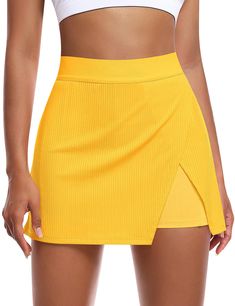 Golf Chic Attire, Golf Tops Women, Swim Skort, Womens Golf Skirts, Athletic Skort, Golf Skort, Tennis Skort, Golf Skirts