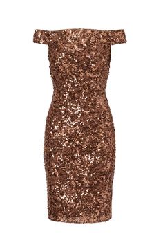 Every party begins when this sequin dress walks into the room. This party dress features a sheath silhouette and off-the-shoulder neckline. Fully lined, this off-the-shoulder dress is crafted from lace and embellished with allover sequins. A zipper closure at the back of this cocktail dress completes the design. Style this dress for a cocktail party or formal wedding with heels and a simple clutch for a complete look. Dresses Off Shoulder, Work Wear Outfits, Long Sleeve Evening Dresses, Oasis Fashion, Floral Outfit, Tshirt Skirt, Evening Dresses Long, Adrianna Papell, Formal Wedding